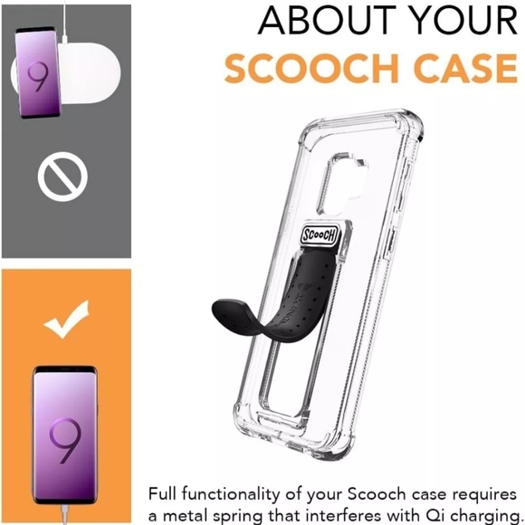 Scooch Wingman | Kickstand Case for Samsung Galaxy S9 [10 ft Drop Protection]... - Picture 6 of 6